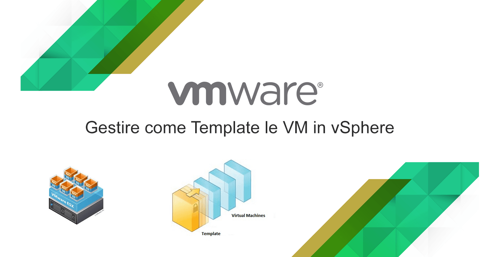 Gestire come Template le VM in vSphere